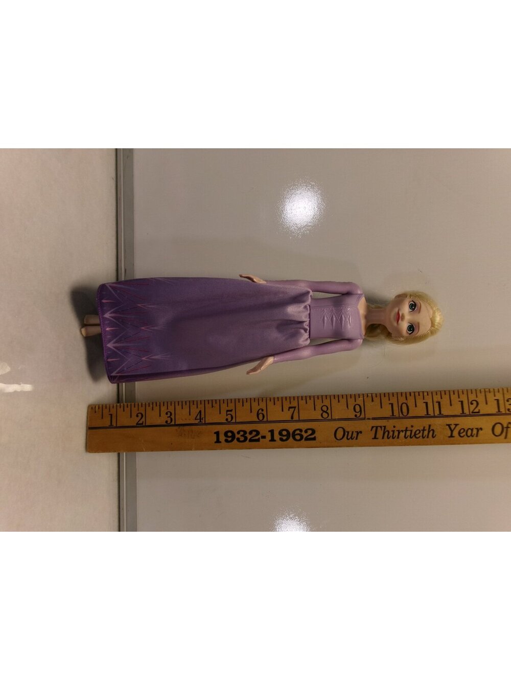 Disney Frozen 2 Elsa Doll Purple Dress Braided Hair